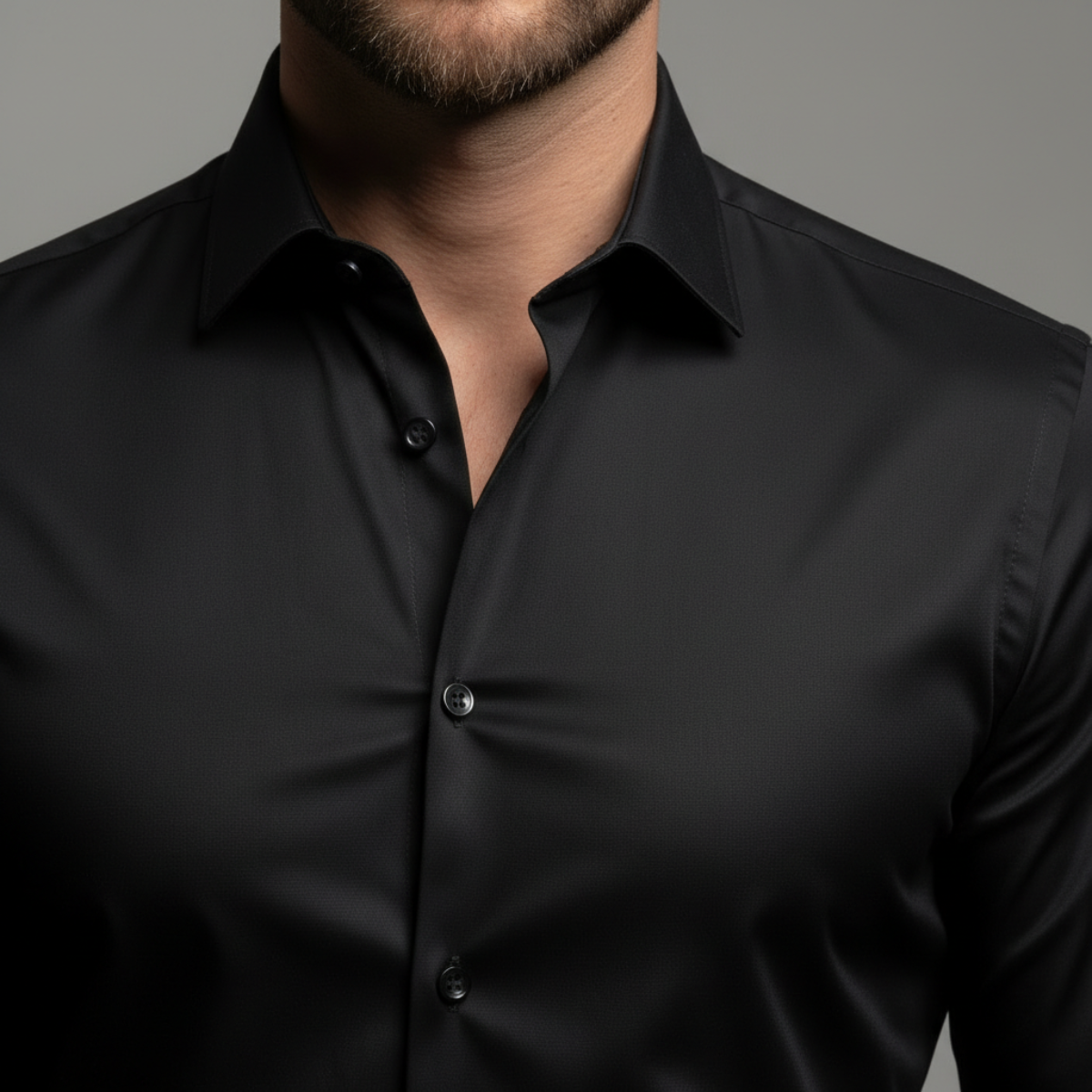 Tailored Shirt – Black