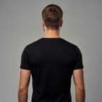 Core V-Neck Tee – Black