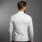 Base Mock Neck – White